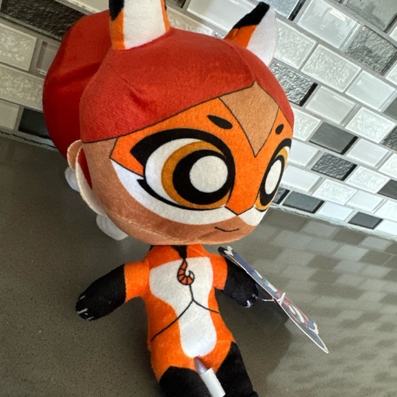 Miraculous Chibi (Zag Chibi) RENA ROUGE Plush / 9” / Limited Edition / NEW - Picture 4 of 14